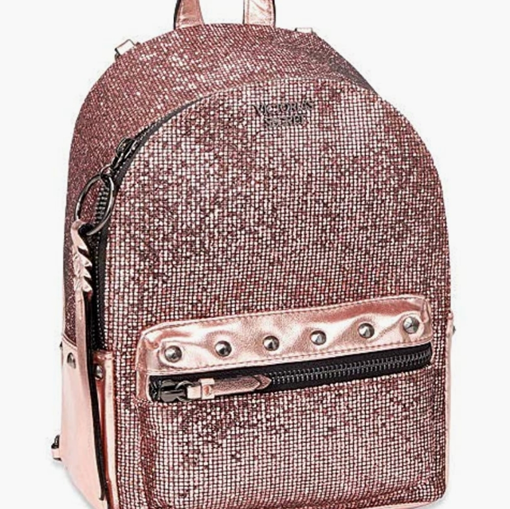 Victoria's Secret Glitter Mesh Backpack - Picture 3 of 5